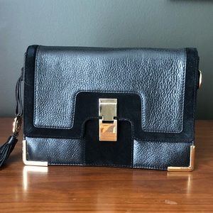Black Vince Camuto Leather Bag